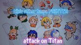 Cara Membuat Stiker Attack on Titan Tanpa PRINTER!?!?