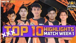 Top 10 Highlights | Match Week 1 | FFNC