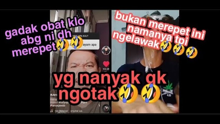 Abg ini merepet atau ngelawak🤣🤣?? - react video lucu bg jenda Munthe