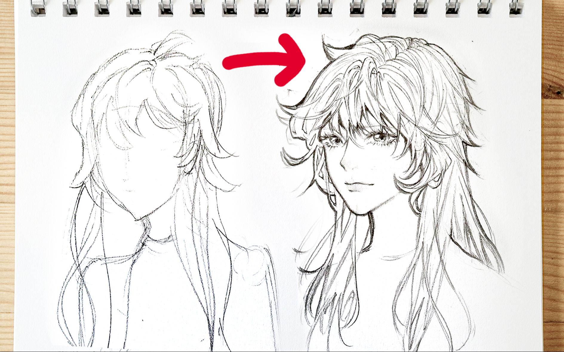 Học vẽ tóc anime - Tóc anime là một trong những yếu tố quan trọng tạo nên vẻ đẹp cho nhân vật. Nhưng làm sao để vẽ những đường tóc uốn lượn một cách chính xác và đẹp mắt? Khóa học Học vẽ tóc anime sẽ giúp bạn giải quyết vấn đề này một cách dễ dàng. Đăng ký ngay để tìm hiểu các kỹ thuật vẽ tóc và áp dụng vào các nhân vật anime của bạn nhé!