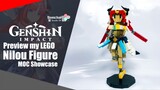 Preview my LEGO Nilou Figure MOC from Genshin Impact | Somchai Ud