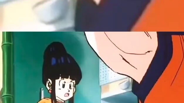 "Dragon Ball" The future Gohan with a broken arm hates his mother!