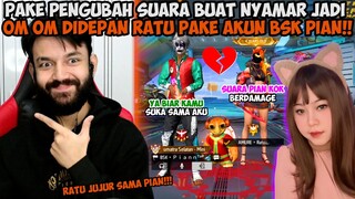 PINJEM AKUN PIAN PRANK AMURE RATU PAKE VOICE CHANGER SUARA OM OM BERDAMAGE BIKIN NGAKAK🤣