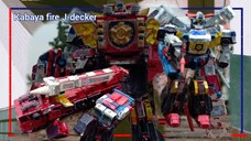 kabaya fire J-decker set ไฟร์ เจเด็คเกอร์ keisatsu yuusha J-decker