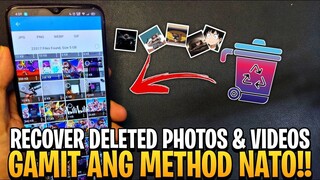 Paano Mag Recover Ng Deleted or Corrupted PHOTOS And VIDEOS -  In One Click