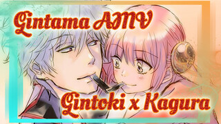 [Gintama AMV / Gintoki x Kagura / Daily Life] Sirkulasi Renai - 100% Lembut~