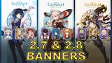 2.7 & 2.8 Banner Prediction Update as of  2.6 2nd Phase