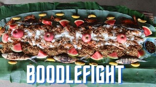 HOW TO PREPARE BOODLEFIGHT AT HOME/ KAMAYAN | PINOY FOODS #boodlefight