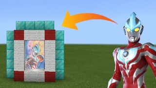 CARA MEMBUAT PORTAL ULTRAMAN GINGA - MINECRAFT - YouTube