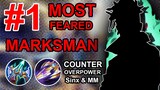 #1 Most Feared Marksman Destroying New Heroes & Assassins | MLBB
