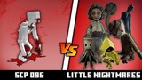 SCP-096 V3 vs Little Nightmares | Minecraft | (MOST SCARIEST BATTLE)