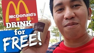 FREE MCDO DRINK FOR HEALTH CARE WORKER IN SINGAPORE | Buhay OFW | DANVLOGS