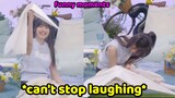 Eunchae can't hold back her laughter because of this. | le sserafim funny moments.