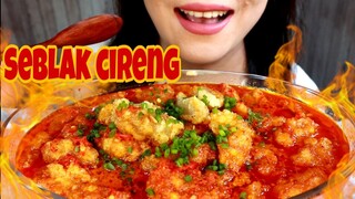 ASMR SEBLAK CIRENG PEDAS LEVEL NERAKA | ASMR MUKBANG INDONESIA | EATING SOUNDS