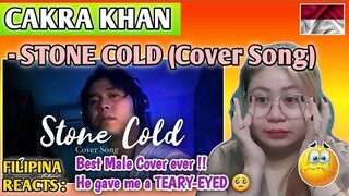 CAKRA KHAN - STONE COLD by DEMI LOVATO (Cover Song) || FILIPINA REACTS