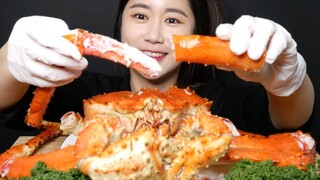 [ONHWA] The sound of king crab chewing!