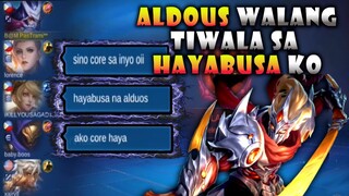 DON'T UNDERESTIMATE MY HAYABUSA / ALDOUS DAW MAG CORE?? / MOBILE LEGENDS: BANG BANG