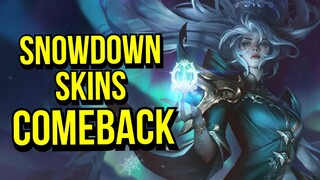 ALL NEW SKINS: Diana Zoe Zilean Swain Shaco Warwick | League of Legends