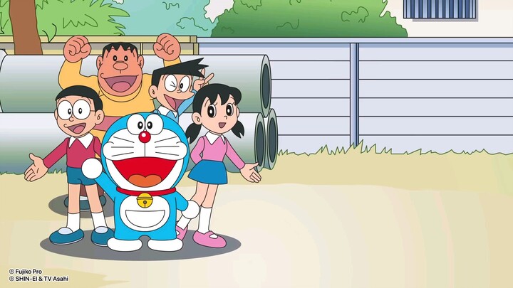 Doraemon Mùa 12 Tập 598 : Bơi Lội Trong Phòng - Thành Phố Về Đêm Là Biển LỒNG TIẾNG