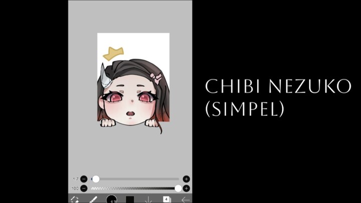 simple nezuko drawing 😆 || Kimetsu No Yaiba