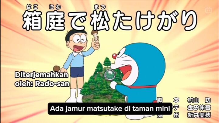 Doraemon Subtitle Bahasa Indonesia...!!! "Ada Jamur Matsutake di taman mini"