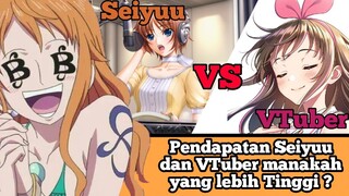 Ternyata Vtuber memiliki pendapatan lebih tinggi dibandingkan para Seiyuu di Jepang #VCreators