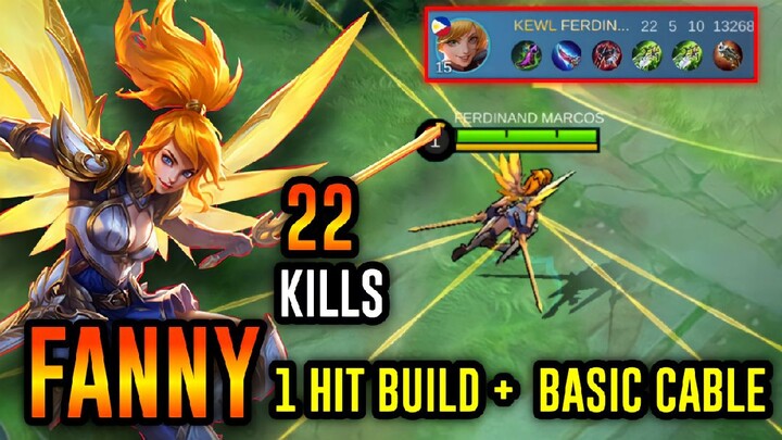 Fanny one hit build! If you can't use fanny then use this strategy