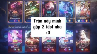 Gặp nhau 2 idol đánh áp lực quá