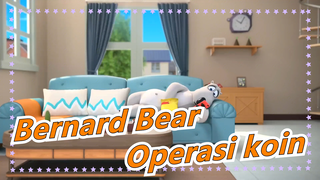 Bernard Bear -Perilaku mengoperasikan koin juga ada di anime ini.