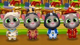 Talking Tom Gold Run - Talking Tom in Different Outfits
