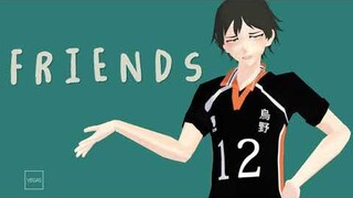 MMD x HAIKYUU!! (Yamaguchi Tadashi) / Friends