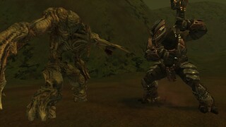 Halo 3 Flood Tanks VS. Halo Reach Brute Chieftains