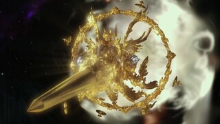 The shining knight, Gilgamesh, the same style, the blue dragon tooth wolf! The true guardian, entrus