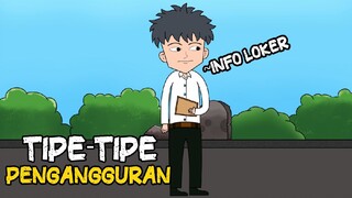 TIPE TIPE PENGANGGURAN