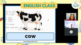 ONLINE ENGLISH CLASS - CHINESE STUDENT