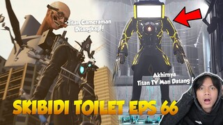 EPISODE 66 SKIBIDI TOILET TERBARU! Akhirnya Upgraded Titan TV Man Terlihat, OVER POWER PARAH?!