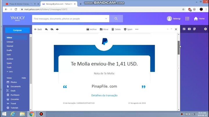 Just Got paid from PinapFile.com