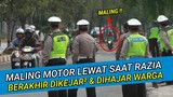 Polisi Tendang Maling Ampe Ambruk !! Maling Auto Panik Dan Berakhir Bonyok