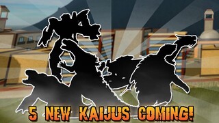 5 NEW MYSTERY KAIJUS COMING TO KU! | Kaiju Universe