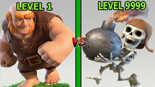 Clash Of Clans - Mở Khóa Người Khổng Lồ, Skeleton Ôm Bom Phá Tường Thành - Top Game Android Ios