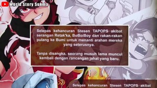 Boboiboy galaxy musim 2 isu 1 kembali beraksi