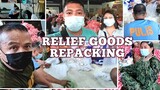 Nag-repacked kami ng Relief Goods kasama ang mga Pulis | 3,500 FOOD PACKS | Carl Tropa