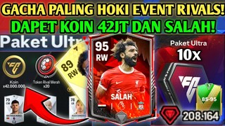 GACHA 200RB PERMATA PALING HOKI DAPET 42JT KOIN DAN MOH SALAH! GACHA SAMPE MENTOK FC MOBILE YUAHPLAY