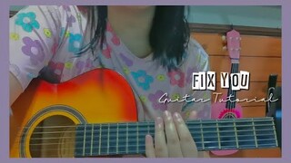 Fix You - Coldplay||TAGALOG|easy chords|Beginner Guitar Tutorial