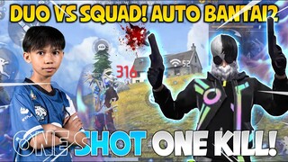 ONE SHOT! ONE KILL! NGEGENDONG SAUDARA SENDIRI NOOB BANGET DIA WKWKWK! AUTO PANEN KILL SENDIRIAN!