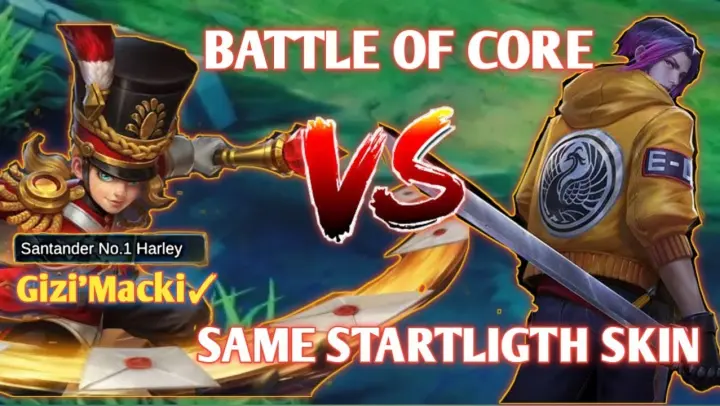 The Battle of Core Cards V.S Sword Super Intense Game🔥Same Starlight Skin | Gizi'Macki✓ |