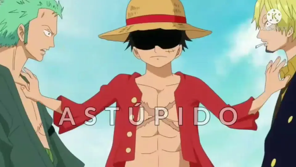 Luffy One Piece Edit Luffy Usando Haki Do Rei Bilibili