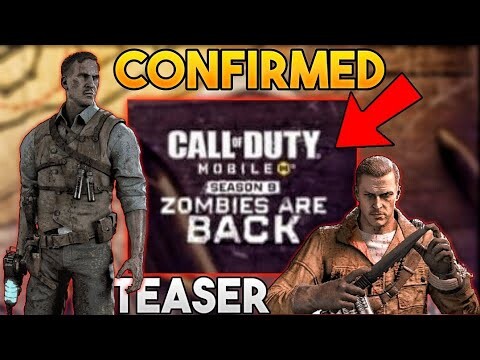 Season 9 Zombies Are Back Confirmed Official Teaser Cod Mobile | New Rank Reward Update | Codm Leaks