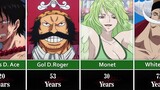 Age Of Death Of One Piece Characters