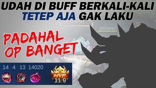 HERO RAHASIA. Udah di Buff Berkali-kali, Tetep Aja GAK LAKU. Padahal OP BANGET - Mobile Legends